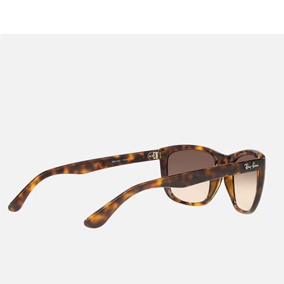 NWT Ray-Ban RB4154 Polished Light Havana unisex sunglasses - Picture 4 of 8